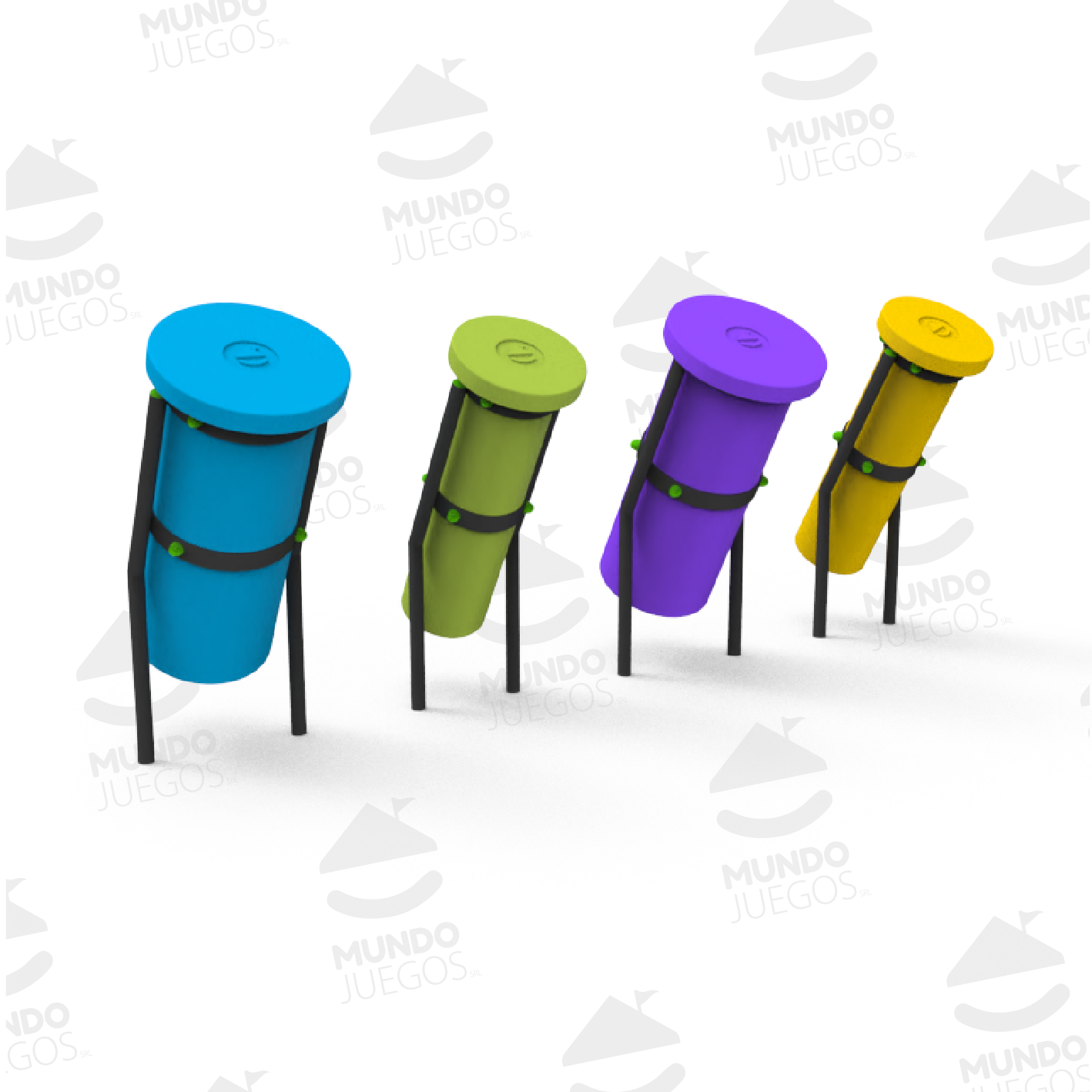 TAMBORES MUSICALES X4
